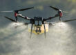 remote pilot licence RePL spray drone in action